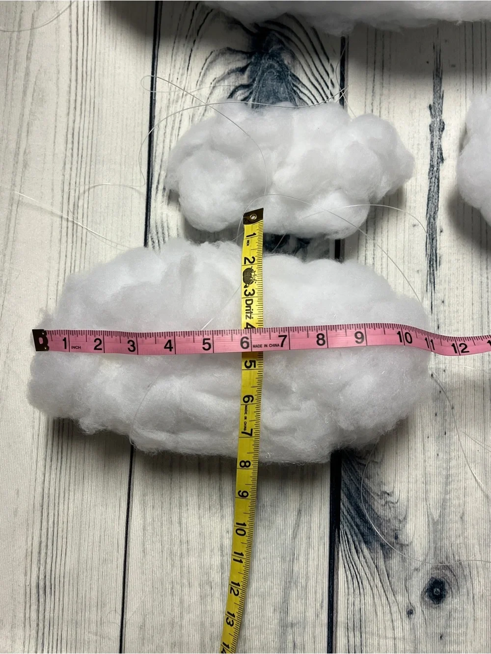 Handmade Hanging Cloud Decor Props - Set of 7